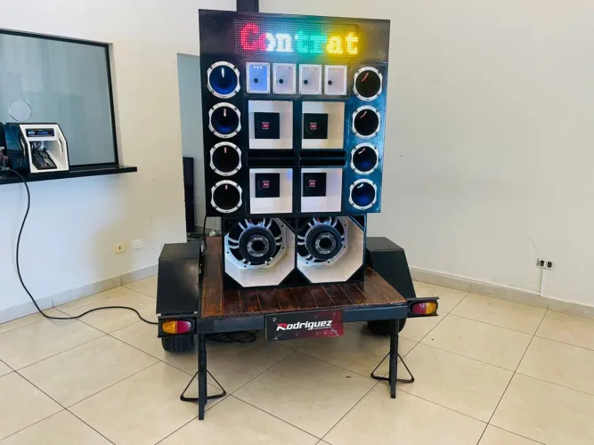 CARRETINHA DE SOM - PROJETO ALTA PERFORMANCE