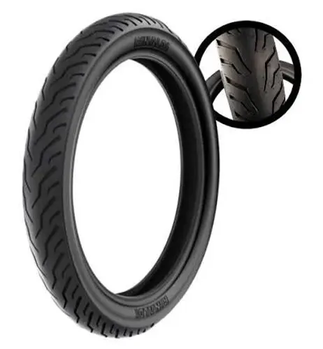 Pneu novo para moto - 275 18  c/ câmara