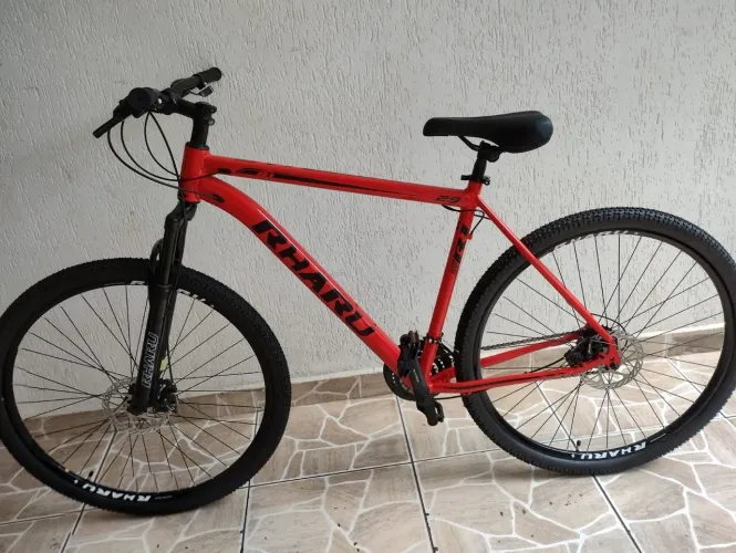 Bicicleta 29 Shimano 21v Vermelha R1