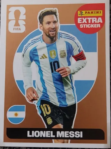 Figurinha Lendária Messi Bronze