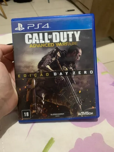 Call Of Duty avanced warfare ? jogo em CD para PS4