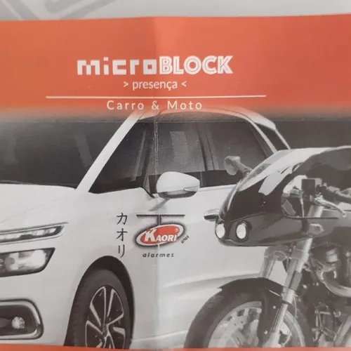 Anti-furto de presença Kaori. Para carro e moto. Garantia. Novo. Instalado.