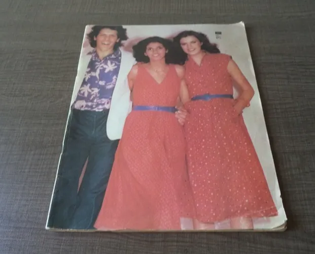 Revista Figurino Moderno Dos Anos 80.