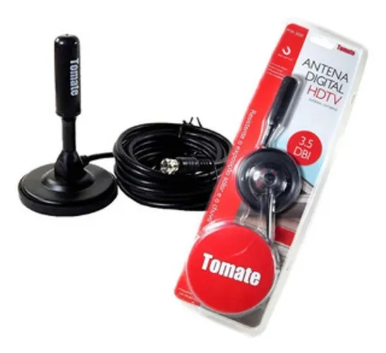Antena digital amplificada - tomate 