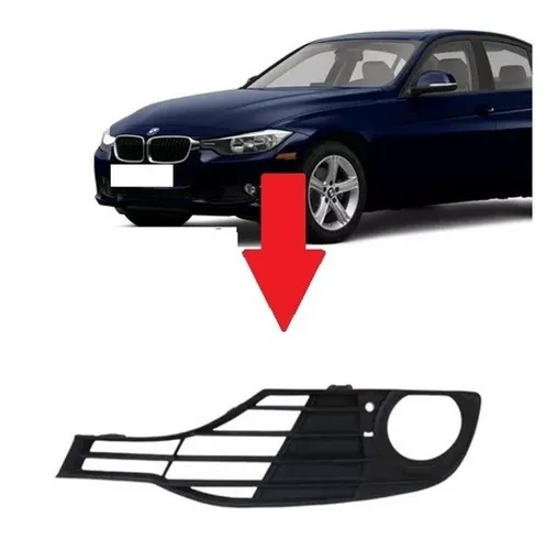 Grade Esquerda Farol de Milha Bmw 320i 2013 2014 2015
