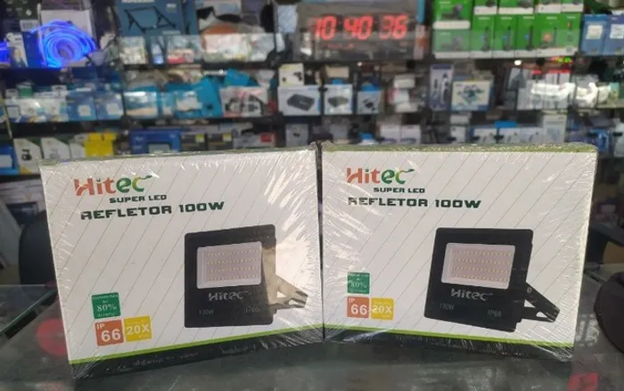 Kit de Refletor 100w - Hitec (Distribuidora JK Eletrônicos honestidade e qualidade)