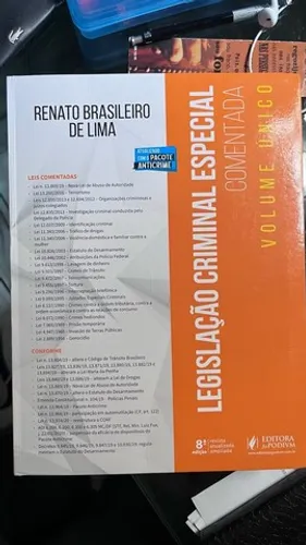Legislação Criminal comentada