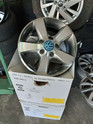 Roda Nova Aro 14 Kombi-Acabamento Especial 