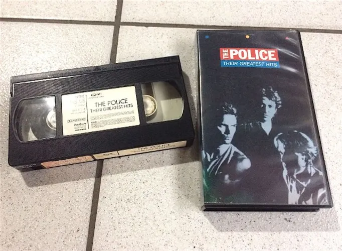 Fita Vhs The Police - Their Greatest Hits - original