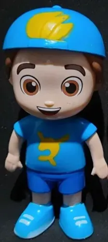 Boneco Luccas Neto Aventureiro Elka 17 Cm