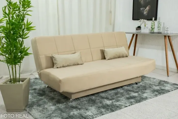 Sofá Cama Will Larg. 1.80m Molas Bonnel Frete Grátis Parcelamos Em Até 12X S/Juros