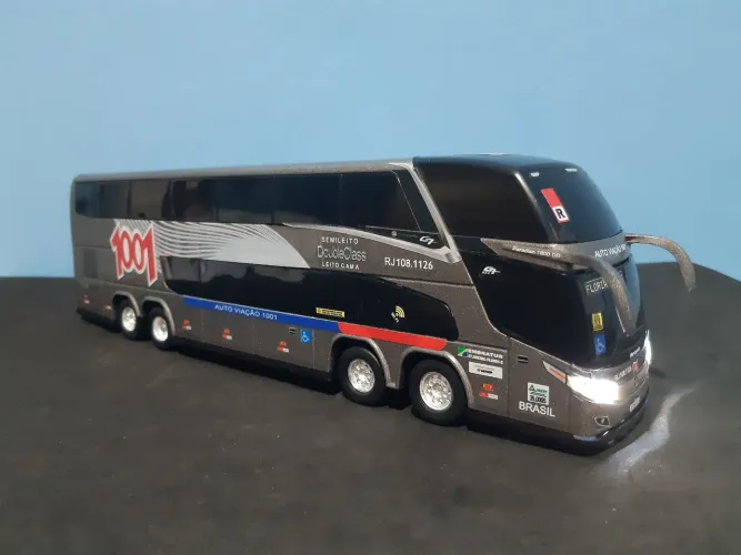 Ônibus Miniaturas DD G 7 1800 novo na caixa