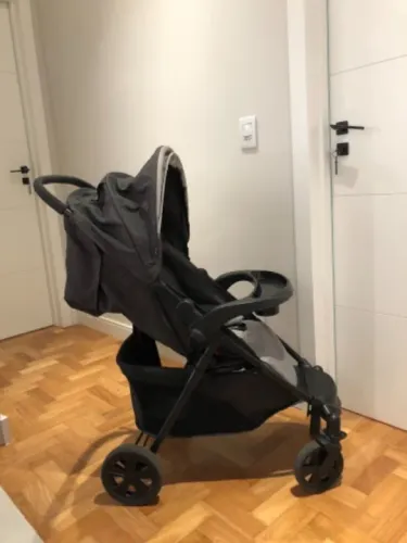 Carrinho de Bebê Woya Grey - CBX