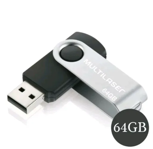 Pen drive 64GB Multilaser  TWIST Original