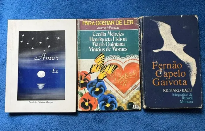Livros de poesia e histórias emocionantes