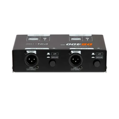 Direct Box Duplo Passivo Hayonik DB400-2 - AC3023