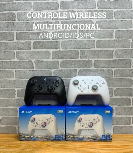 Controle Wireless Multifuncional Android/iOS/PC - KNUP