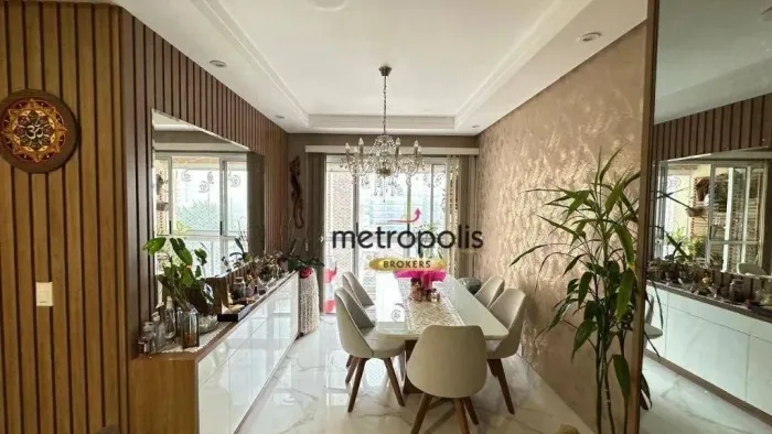 Apartamento à venda, 91 m² por R$ 891.000,00 - Vila Santa Teresa - Santo André/SP