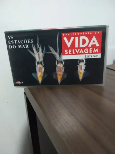 Fita VHS (Video) Enciclopédia da Vida Selvagem Larousse Nº 15