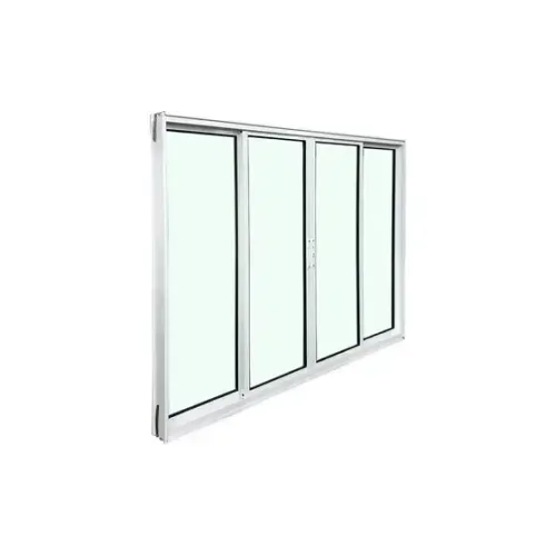 janela 4 folhas Linha 14 sem grade cor branco 100x100 pagamento no momento da entrega