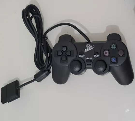 Controle DualShock para PS2 - novo