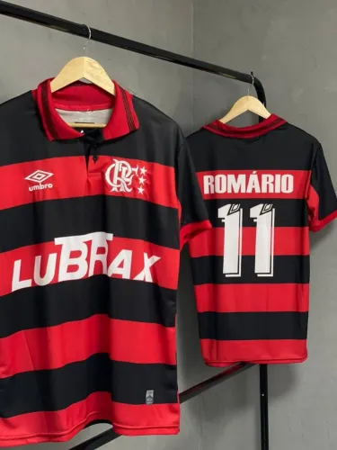 Camisa flamengo Romário retrô
