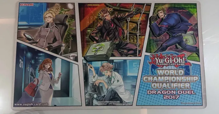 Playmat Yu-Gi-Oh! World Championship Qualifier Dragon Duel 2017 original 