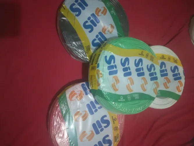 Peca de fio da sil 2,5mm no precinho