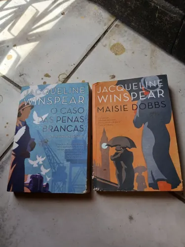 Duologia Maisie Dobbs. Protagonista Detetive. Os dois livros por menos de 30!!!!