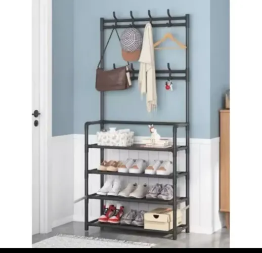 Organizador de Sapato com Cabideiro - Prático e Moderno