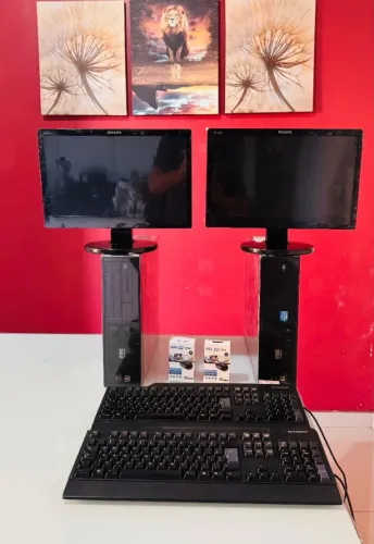 Computador Completo barato i3 3.40ghz, ram 8gb, hd ssd 120gb, monitor 16, 17, wifi, som