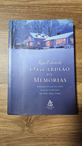 O Guardião de Memórias - livro bem conservado.