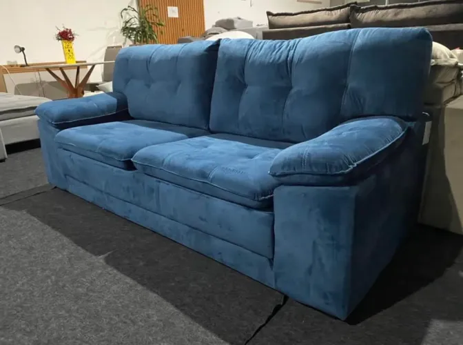 Sofá 3 Lugares Fixo NOVO ( Direto da Fábrica )