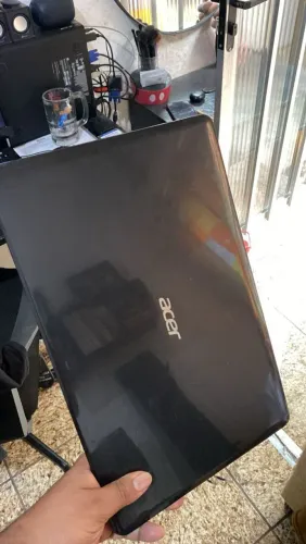 Carcaça e moldura tela notebook Acer e-531