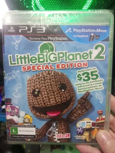 Little big planet 2 special edition lacrado jogo PS3 game Playstation 3