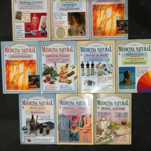 Livros Medicina Natural Coleção