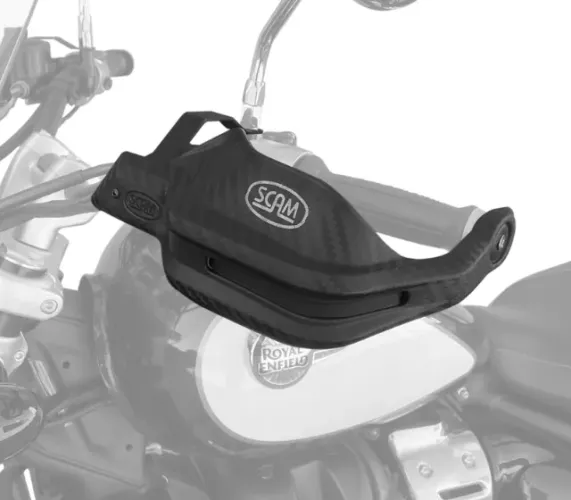 SCAM PROTETOR DE MAO ROYAL ENFIELD SUPER METEOR 650 2025 ROYAL ENFIELD SHOTGUN 650 2026 SP