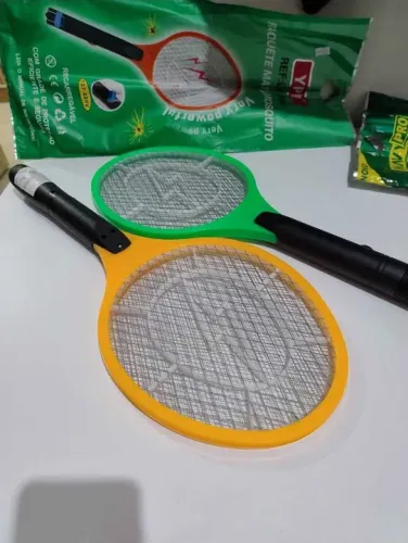 Raquete Elétrica Mosquitos - Elimina Mosquitos com Segurança
