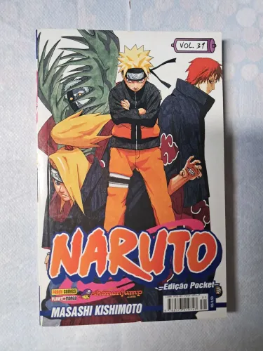 Mangá Naruto Vol. 31 Edição Pocket