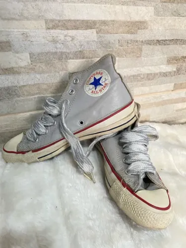 Converse All Star Cinza - Tamanho 34