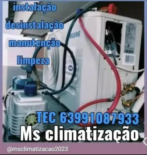 Ar condicionado manutenção 