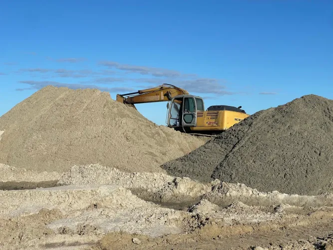 Areia e Materiais para Construção