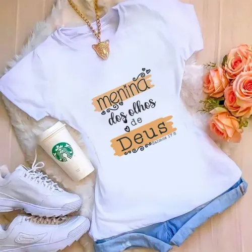 Camisetas com frase de igreja 