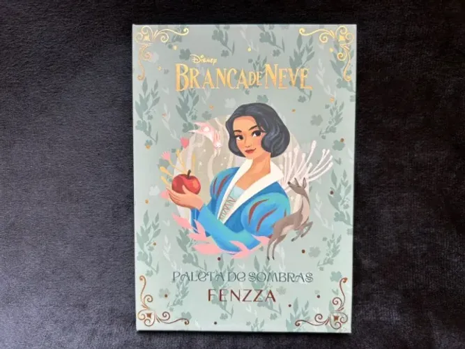 paleta de sombras branca de neve - fenzza