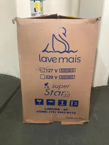 Tanquinho Lave Mais Super Star 2.4kg Semi-Automático 127V