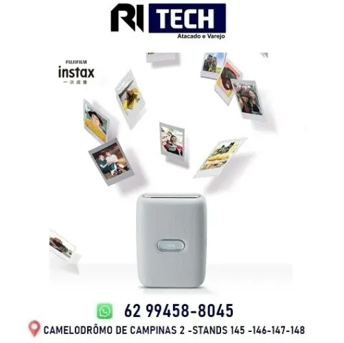 Fujifilm-Instax Mini Link Mobile Phone Impressora Fotográfica One Shot Imaging Bluetooth