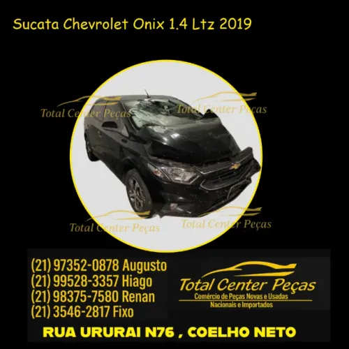 Sucata Chevrolet Onix 1.4 Ltz 2019