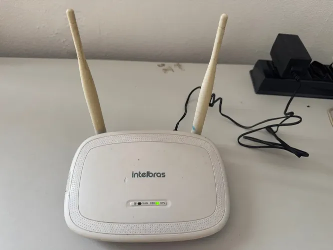Roteador Intelbras IWR 3000N - 300 Mbps - Wi-Fi 2.4GHz - 2 Antenas