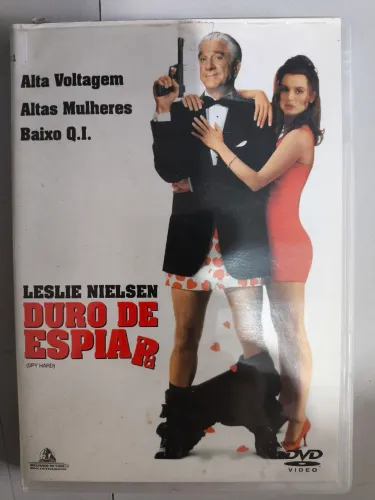 DVD Duro de Espiar com Leslie Nielsen