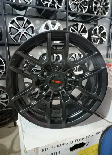 Rodas aro 17 Off Road TRD Racing 6x139 Novas( ATÉ EM 24X NO CARTÃO)